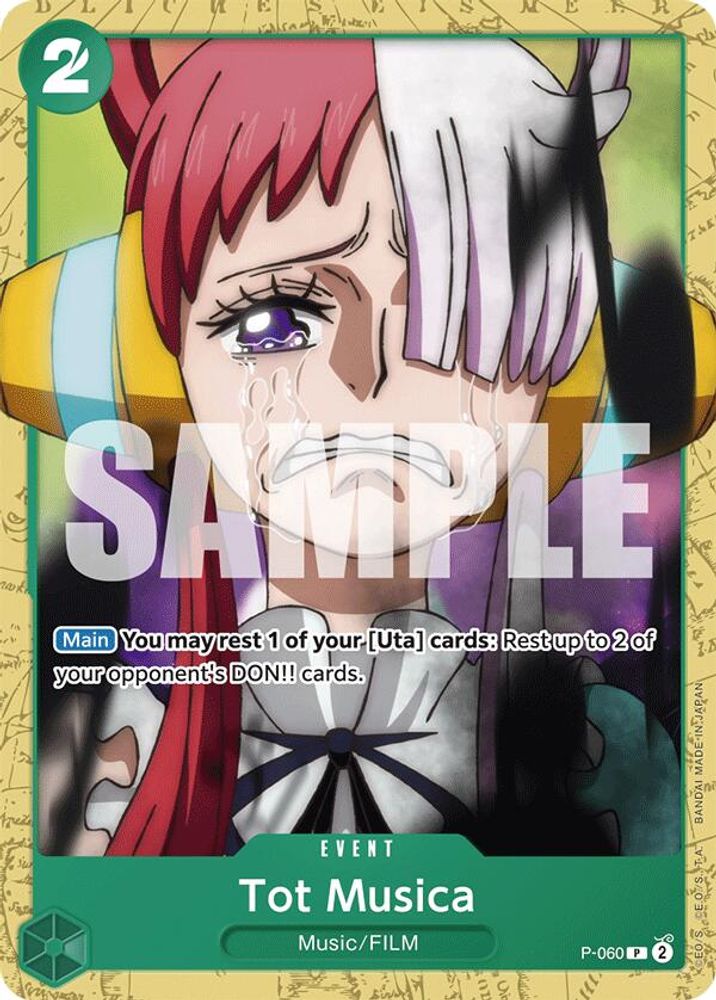 Tot Musica [Uta Battle Deck] P-060 One Piece Card Game