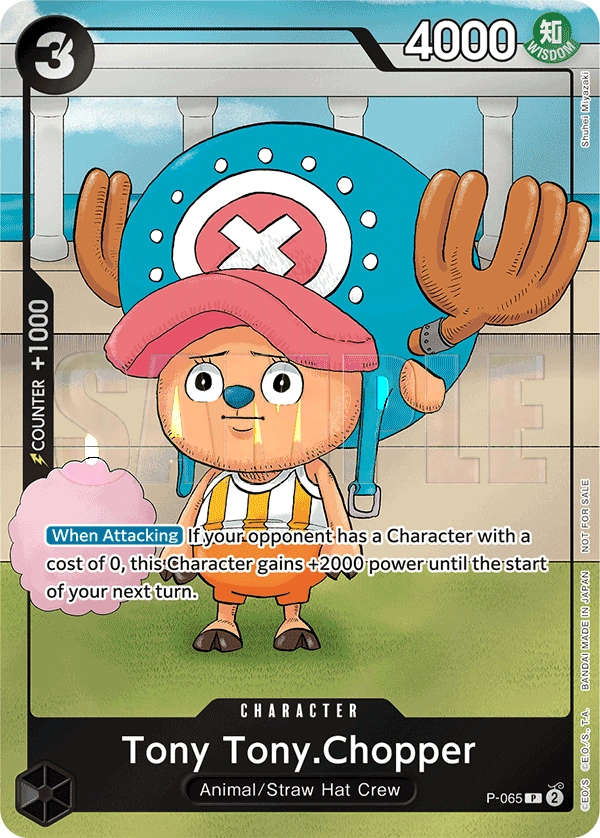 Tony Tony.Chopper [JP] P-065 One Piece Card Game