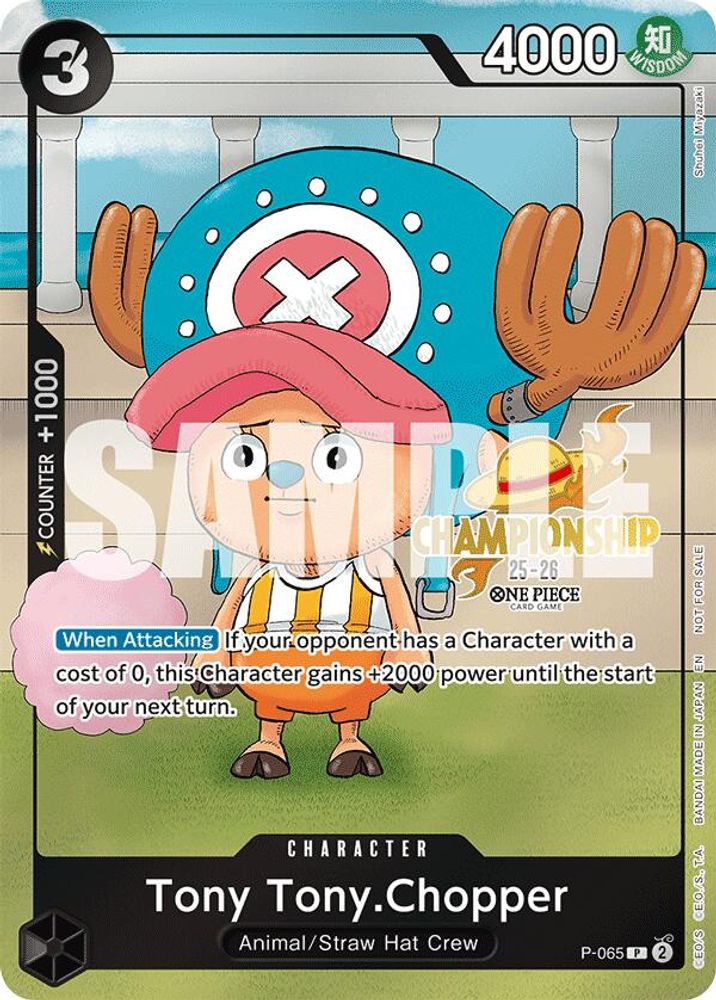 Tony Tony.Chopper [CS 25-26 Event Pack] P-065 One Piece Card Game
