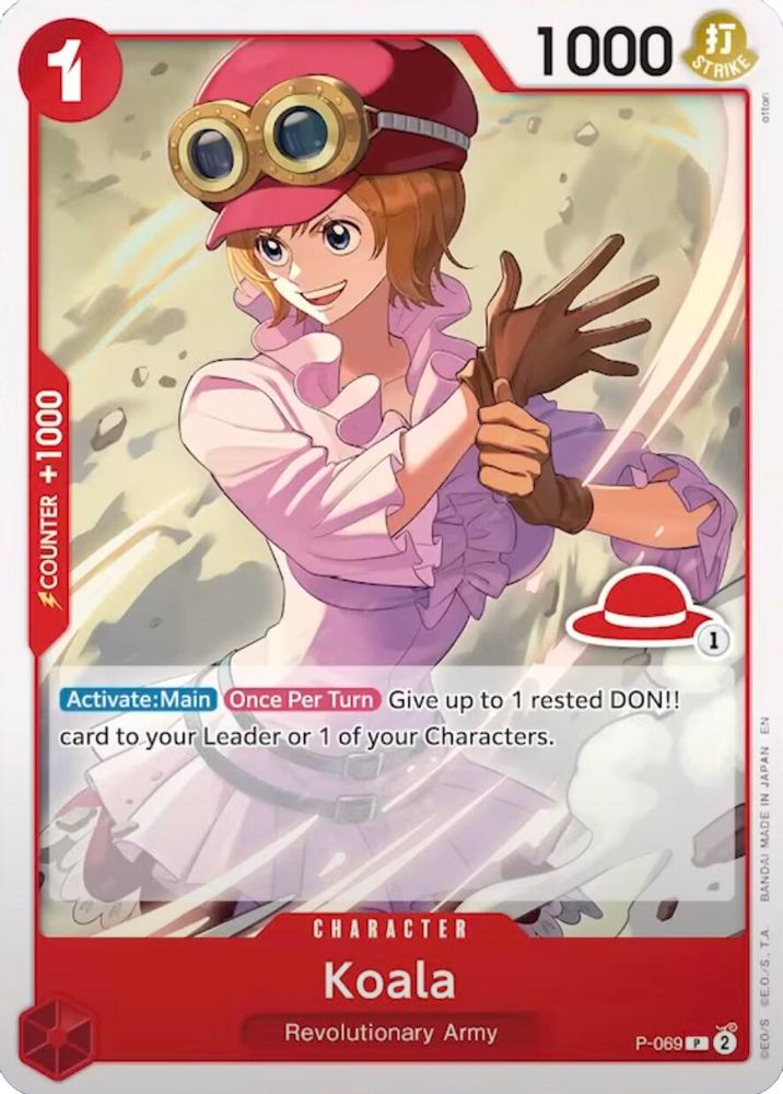Koala [Luffy Deck] P-069 One Piece Card Game
