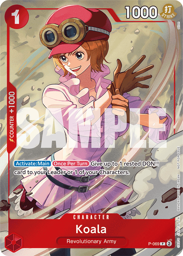 Koala [PRB-02] P-069 One Piece Card Game