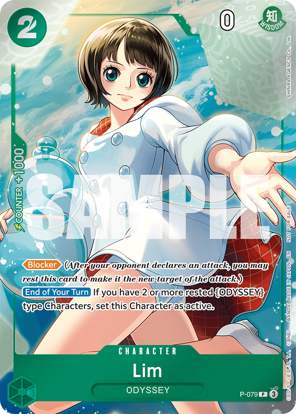 Lim [PRB-02] P-079 One Piece Card Game