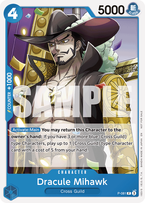 Dracule Mihawk — One Piece TCG