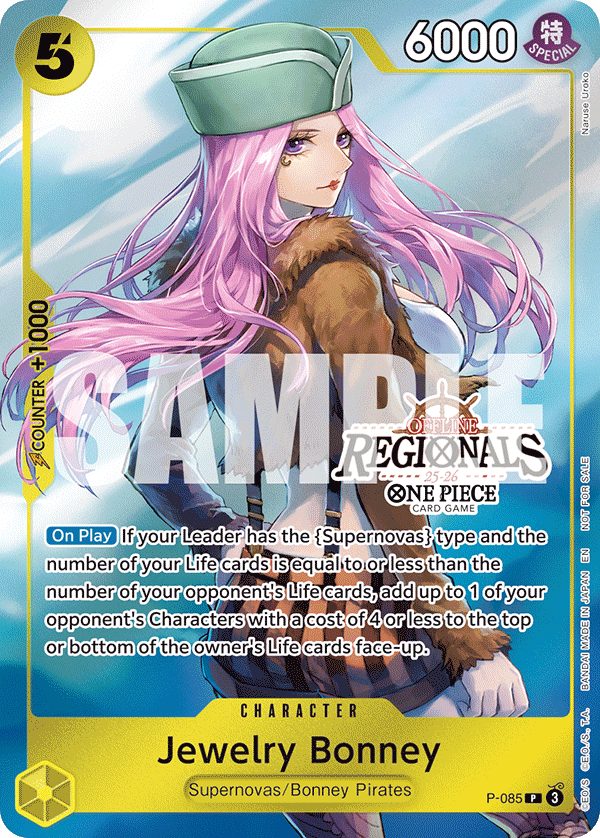 Jewelry Bonney P-085 One Piece Card Game