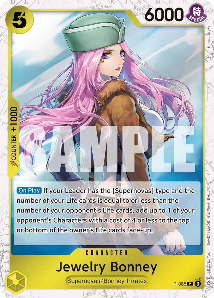 Jewelry Bonney [Foil PRB-02] P-085 One Piece Card Game