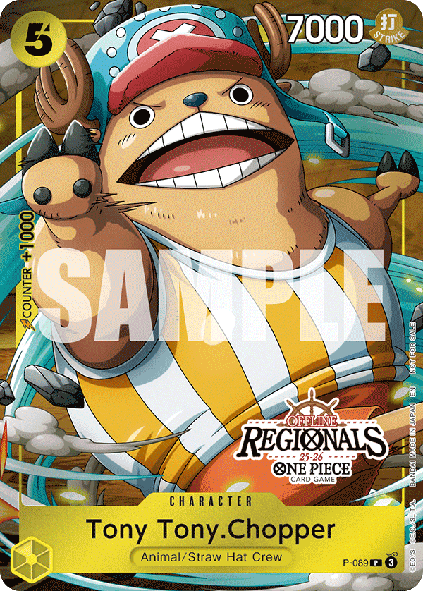 Tony Tony.Chopper P-089 One Piece Card Game
