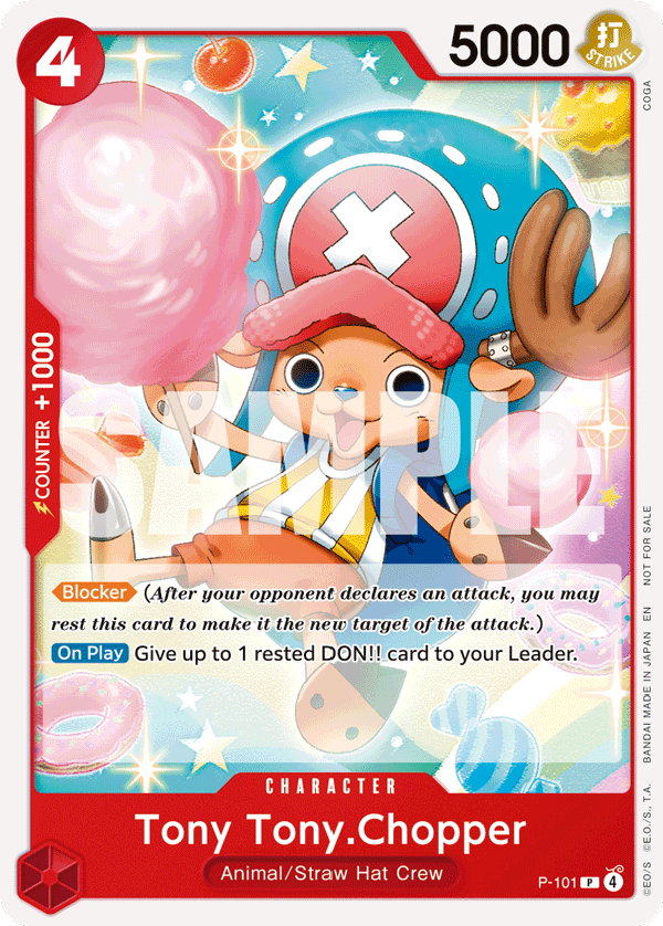 Tony Tony.Chopper [Standard Battle Pack] JP P-101 One Piece Card Game