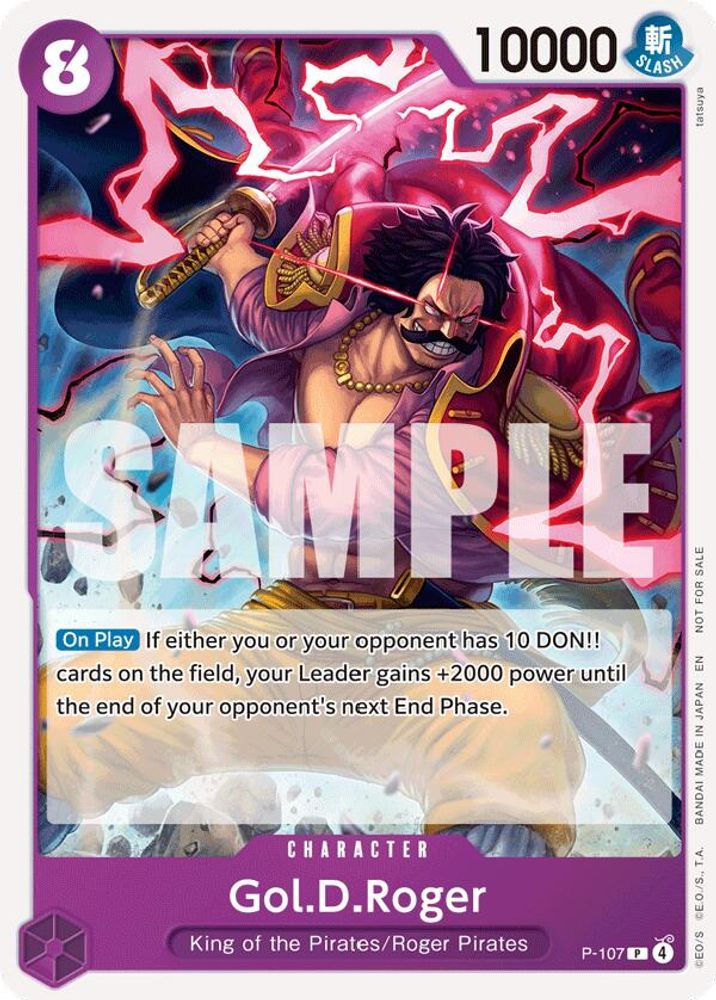 Gol.D.Roger [Store Tournament 2025 Vol. 4] P-107 One Piece Card Game