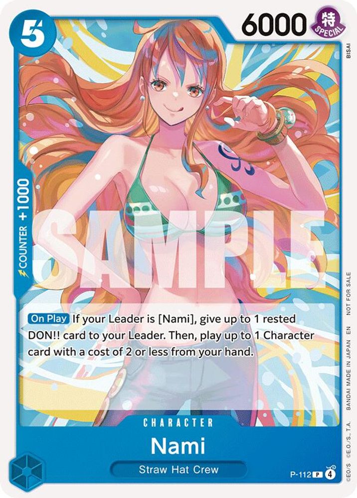 Nami [Heroines Battle Pack] P-112 One Piece Card Game