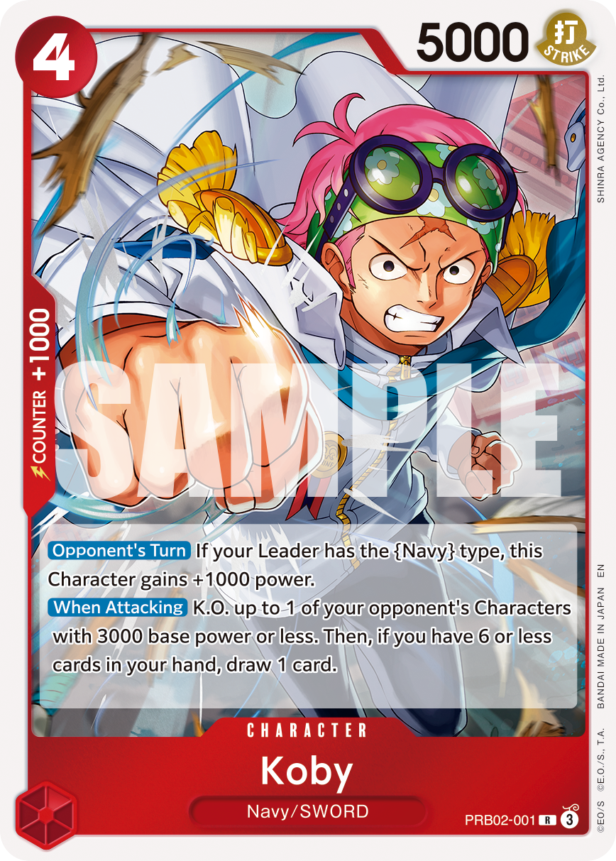 Koby PRB02-001 One Piece Card Game