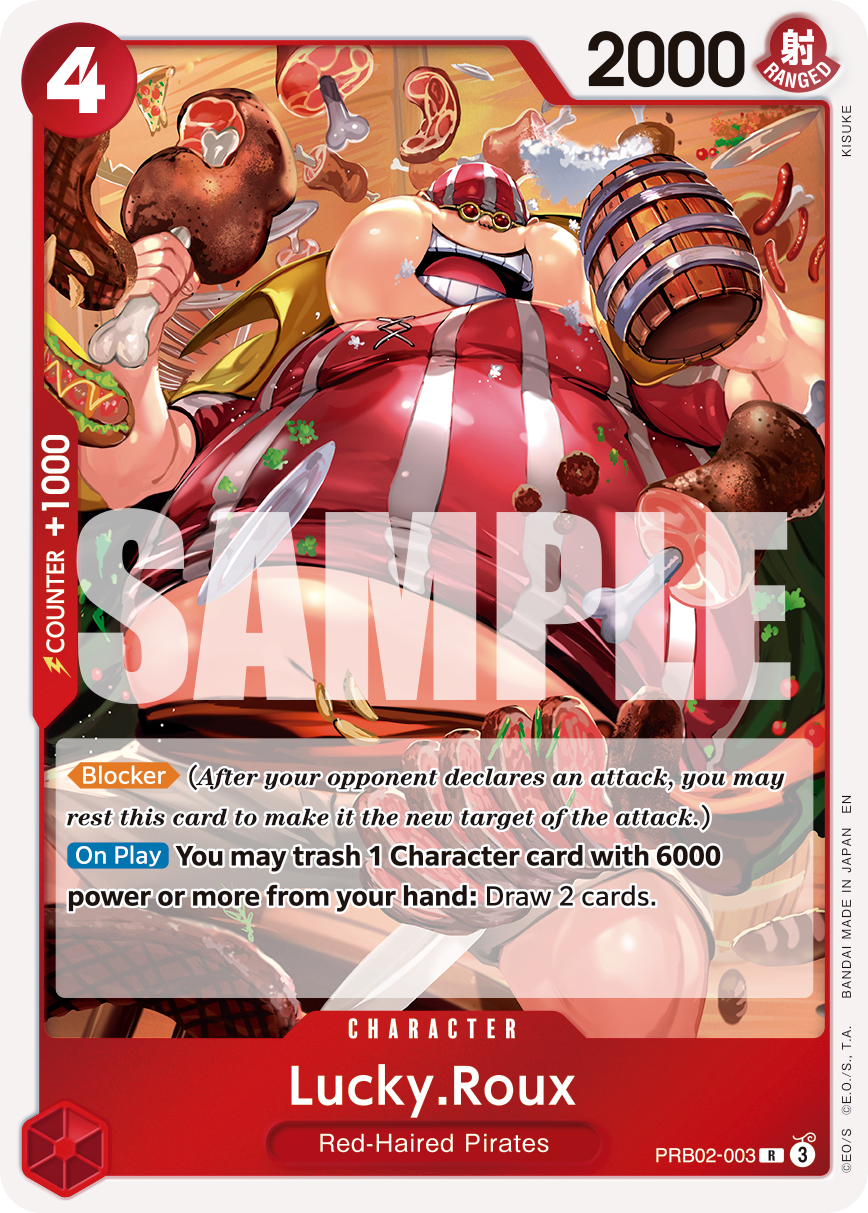 Lucky.Roux PRB02-003 One Piece Card Game