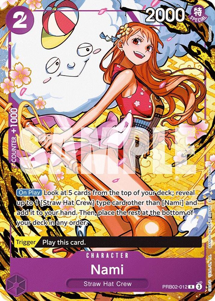 Nami [Welcome Pack 2026 Vol. 1] PRB02-012 One Piece Card Game