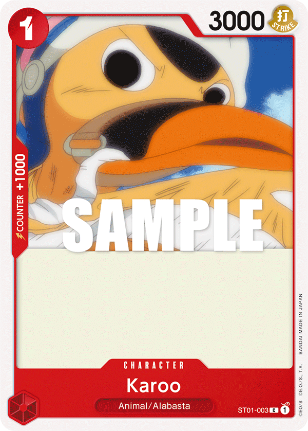 Karoo [Super Pre-release] ST01-003 One Piece Card Game