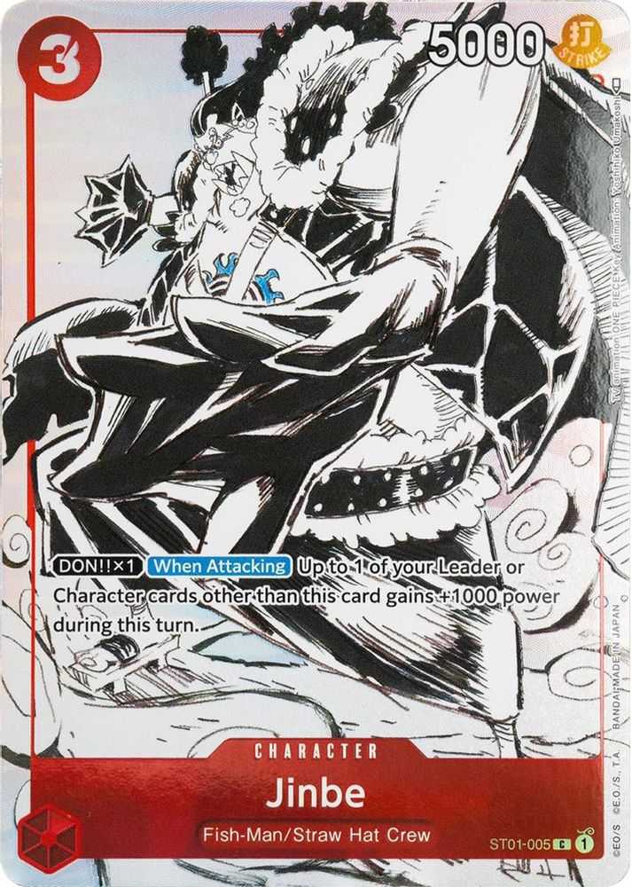 Jinbe [Gift Collection] ST01-005 One Piece Card Game
