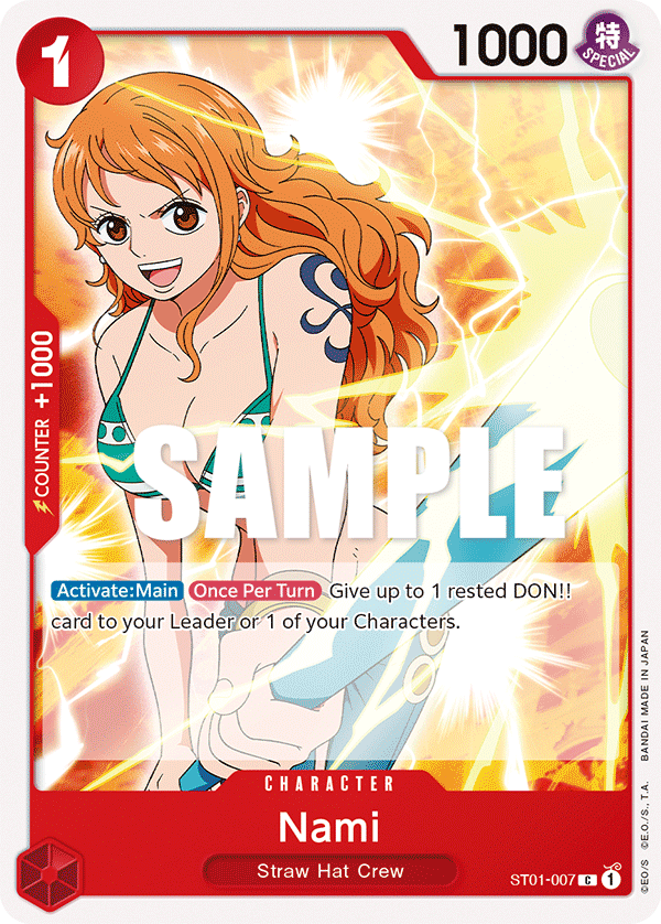 Nami [Championship 2023] JP ST01-007 One Piece Card Game