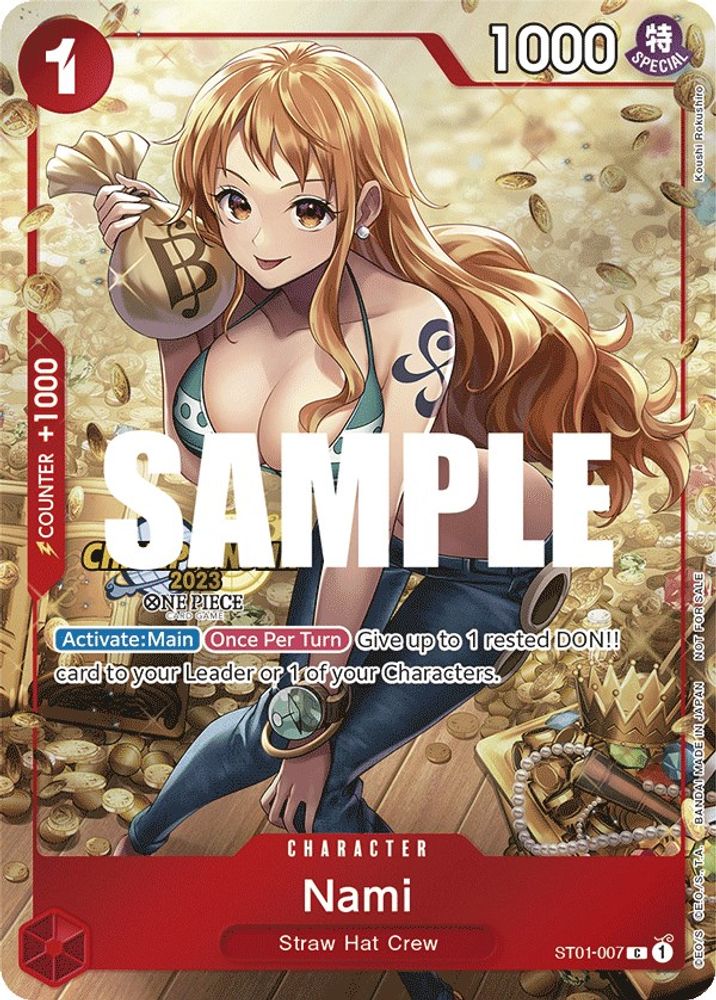 Nami [Championship 2023] ST01-007 One Piece Card Game
