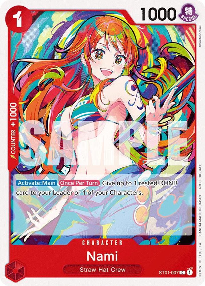 Nami [New Year] ST01-007 One Piece Card Game