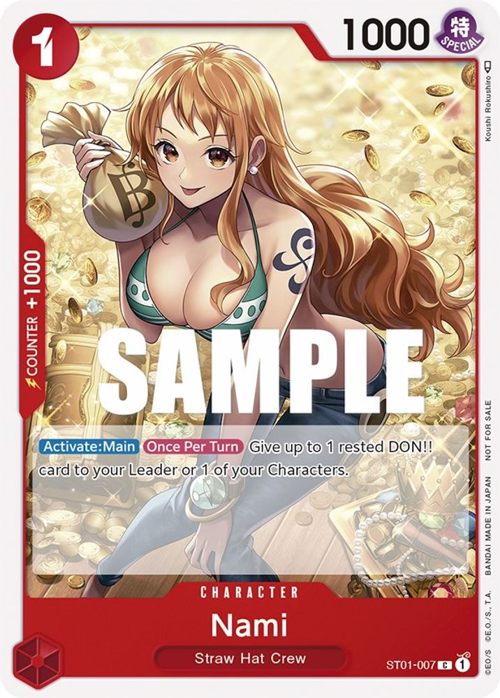 Nami [Tournament] ST01-007 One Piece Card Game