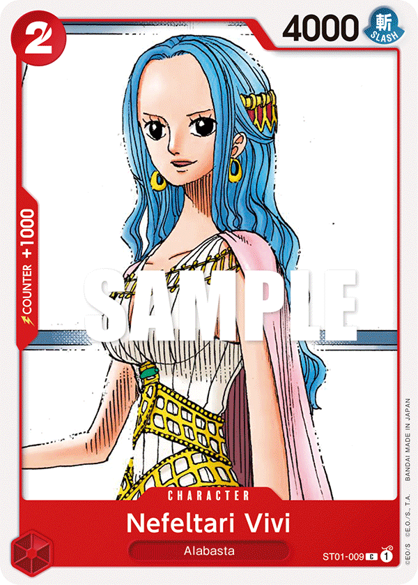 Nefeltari Vivi ST01-009 One Piece Card Game