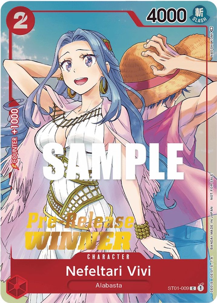 Nefeltari Vivi [Pre-Release Winner] ST01-009 One Piece Card Game