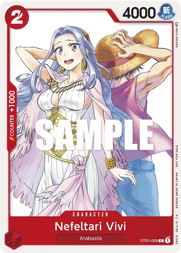 Nefeltari Vivi [Pre-Release] ST01-009 One Piece Card Game
