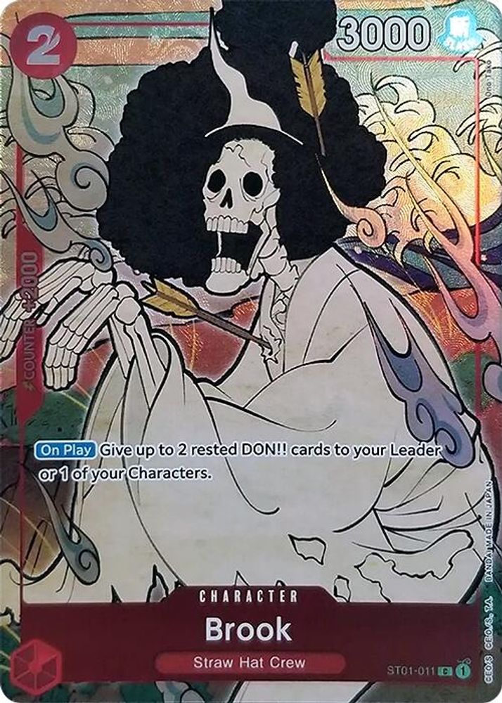 Brook [1st Anniversary] ST01-011 One Piece Card Game