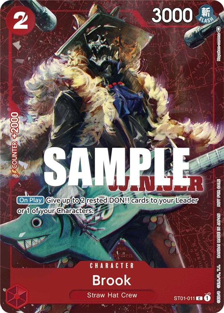 Brook [Winner] ST01-011 One Piece Card Game