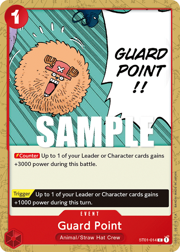 Guard Point ST01-014 One Piece Card Game