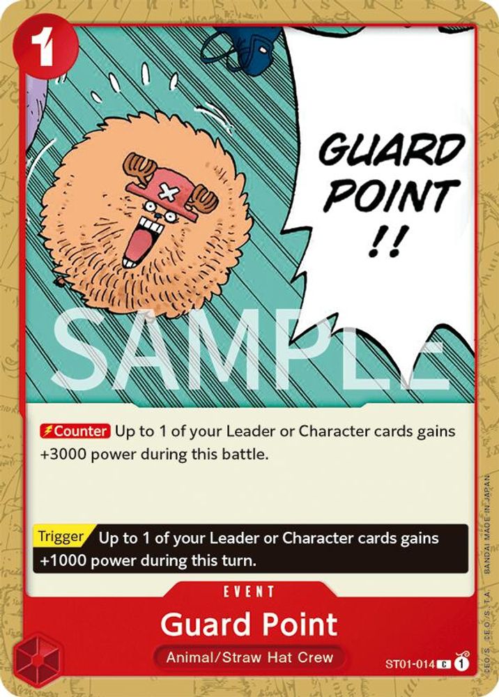 Guard Point [Errata] ST01-014 One Piece Card Game