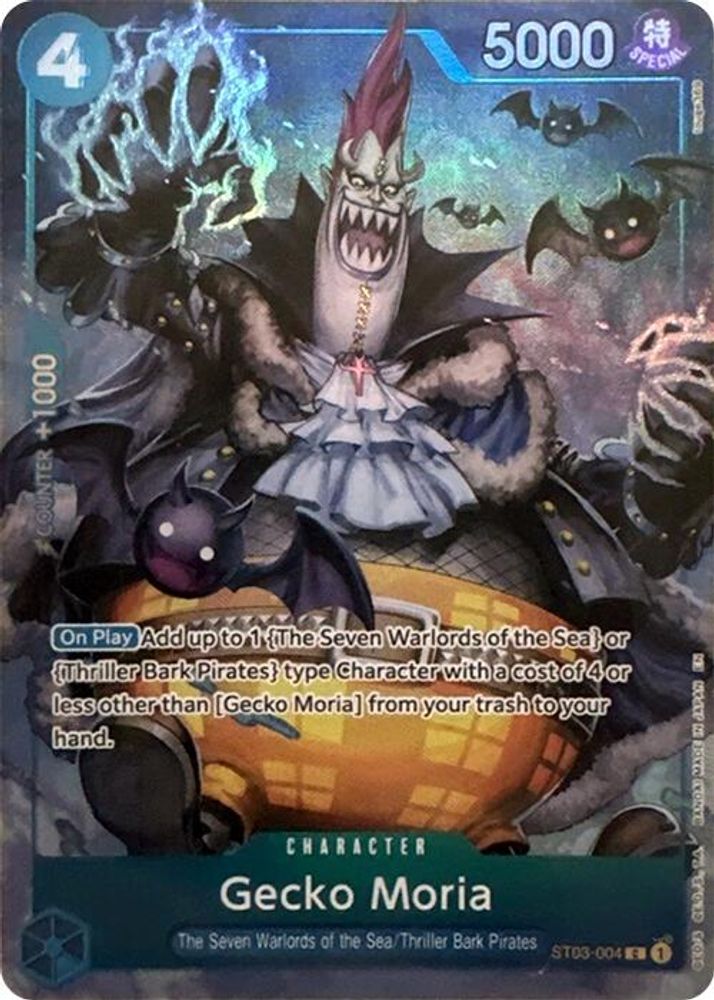 Gecko Moria [SP] ST03-004 One Piece Card Game