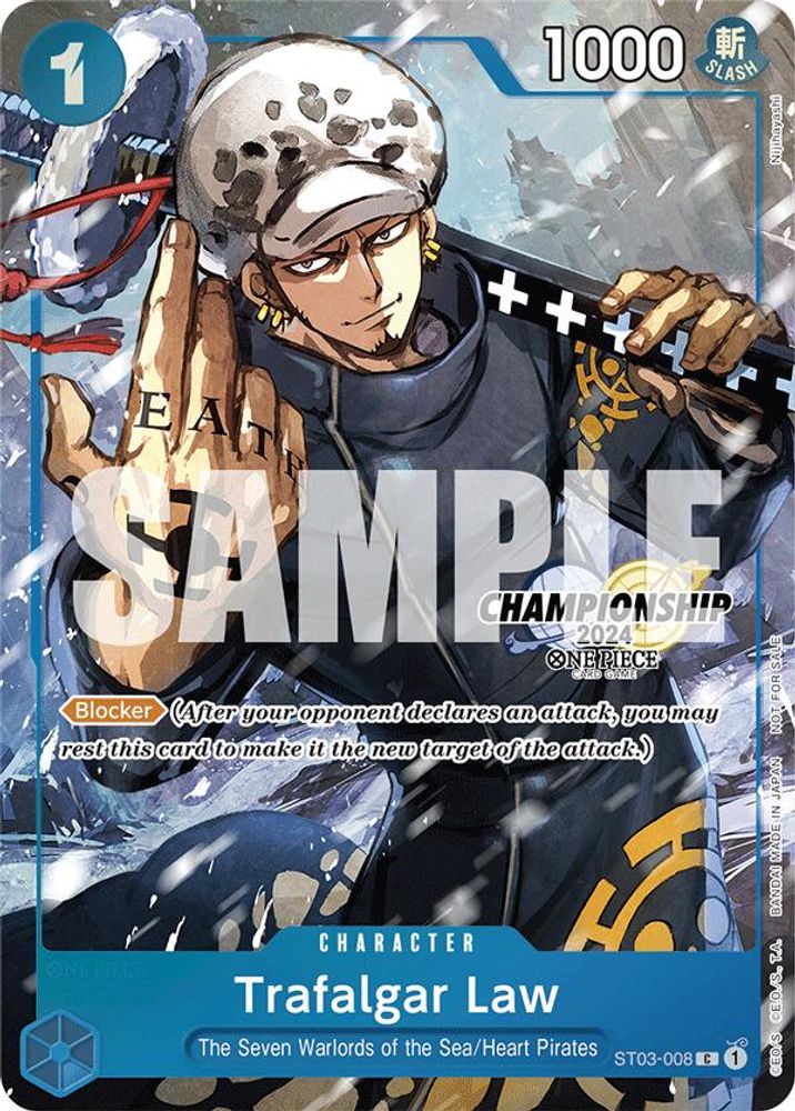 Trafalgar Law [Event] ST03-008 One Piece Card Game