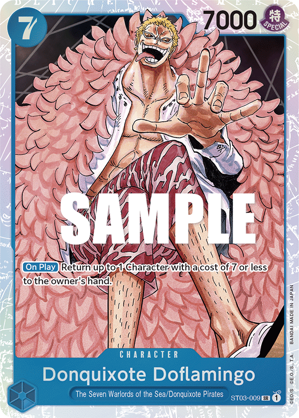 Donquixote Doflamingo ST03-009 One Piece Card Game