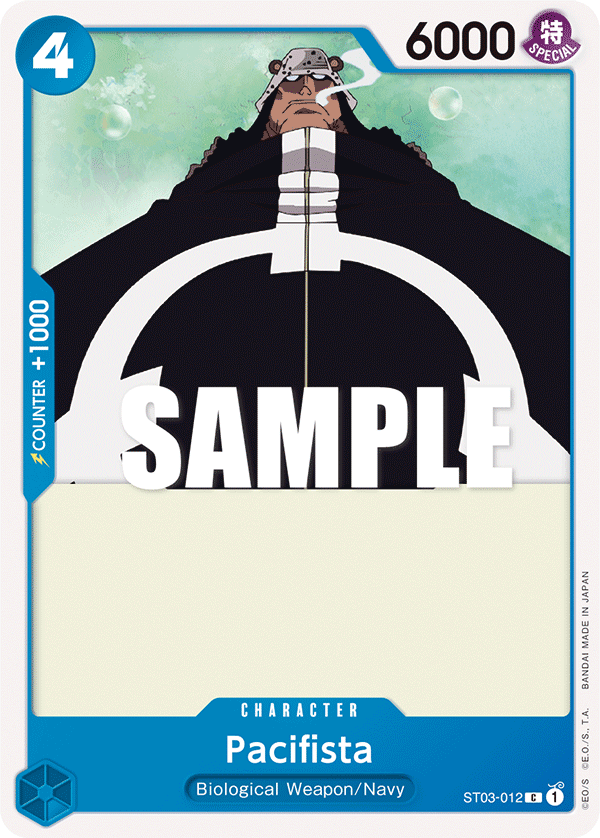Pacifista [Super Pre-release] ST03-012 One Piece Card Game