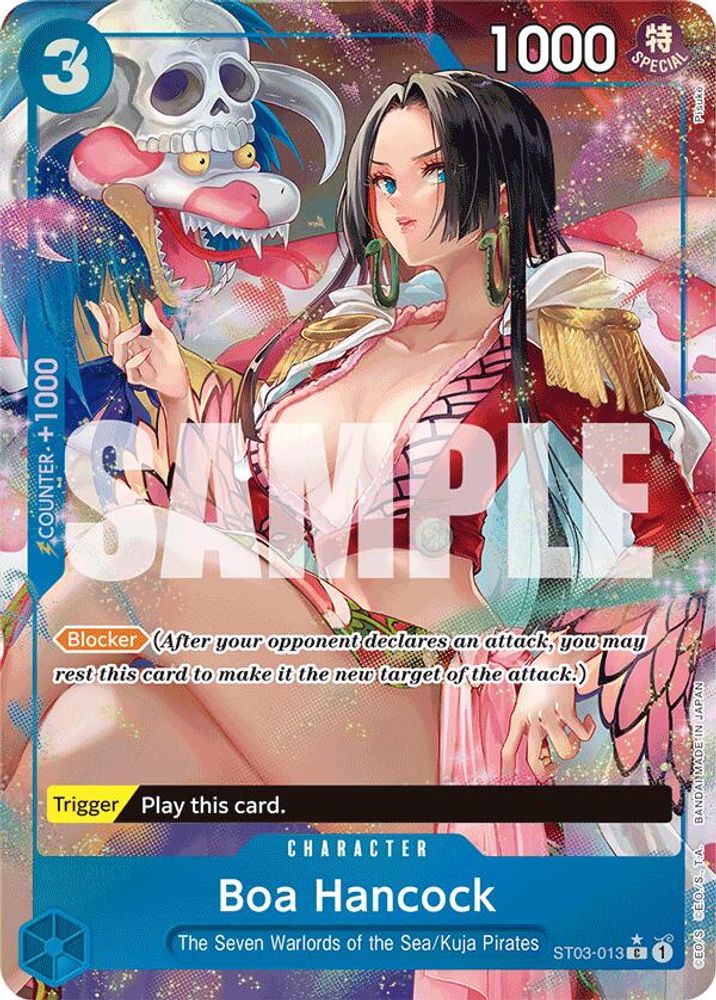 Boa Hancock [Alternate Art PRB01] ST03-013 One Piece Card Game