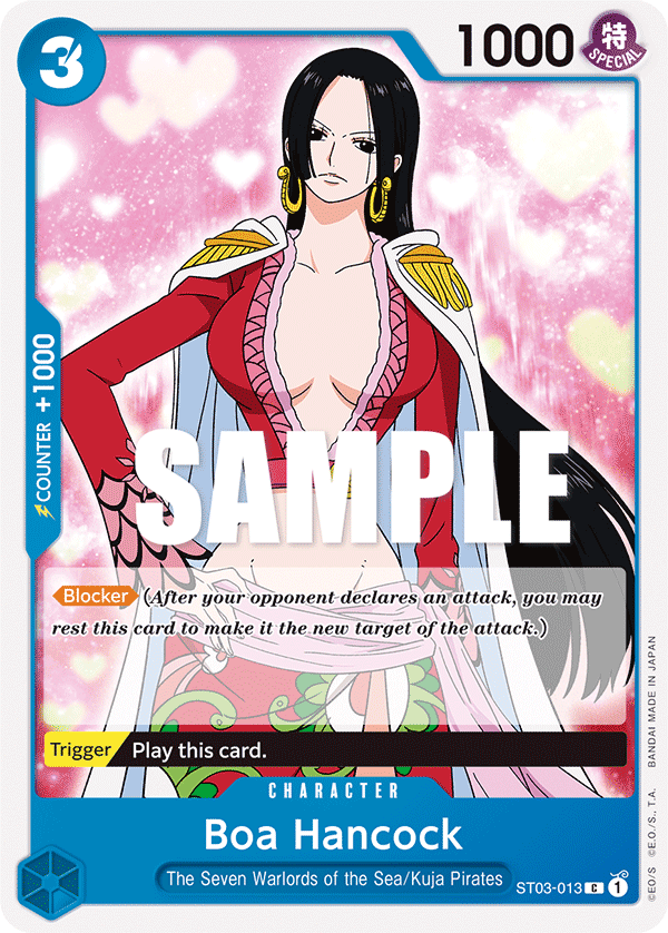 Boa Hancock [Jolly Roger PRB01] ST03-013 One Piece Card Game
