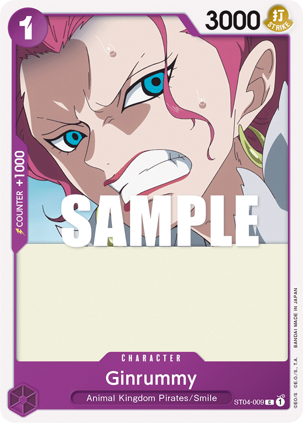 Ginrummy ST04-009 One Piece Card Game
