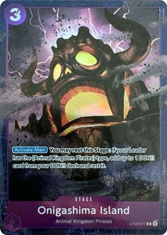 Onigashima Island [Best Selection] ST04-017 One Piece Card Game