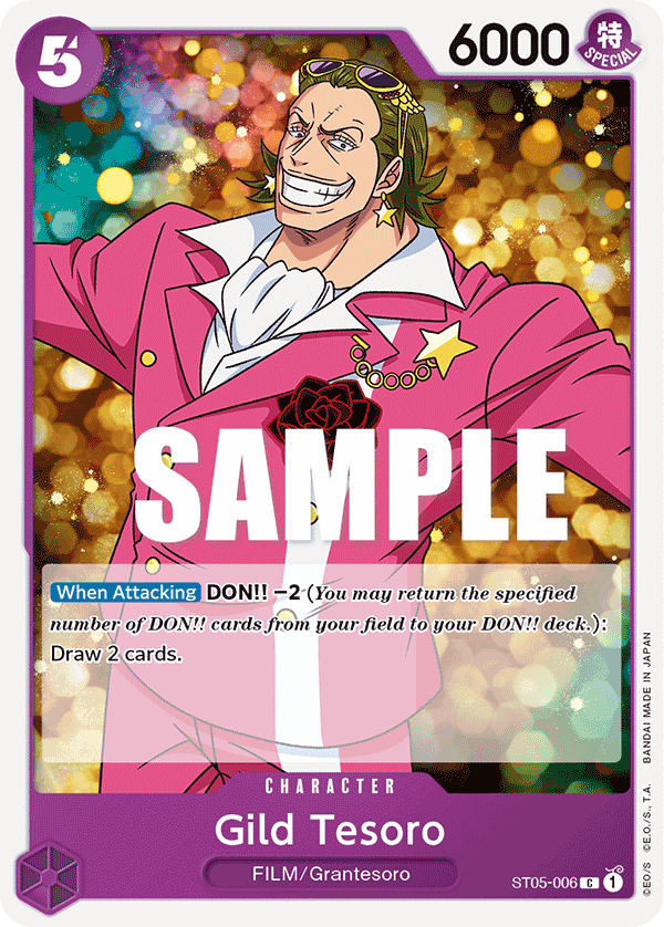 Gild Tesoro ST05-006 One Piece Card Game