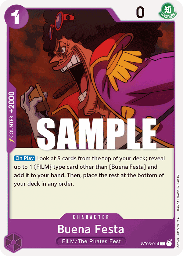 Buena Festa [Best Selection] JP ST05-014 One Piece Card Game