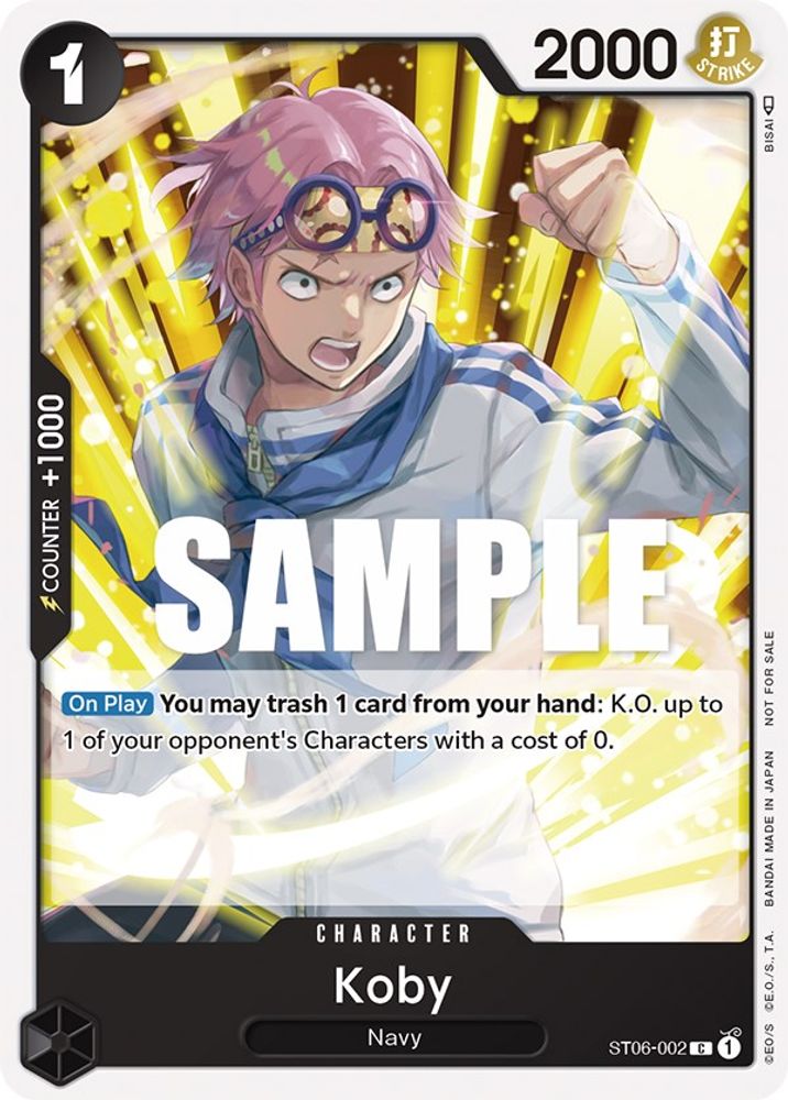 Koby [Promotion] ST06-002 One Piece Card Game