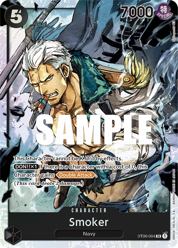 Smoker ST06-004 One Piece Card Game