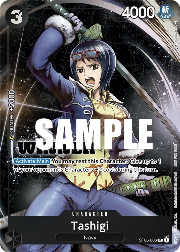Tashigi [Winner] ST06-006 One Piece Card Game