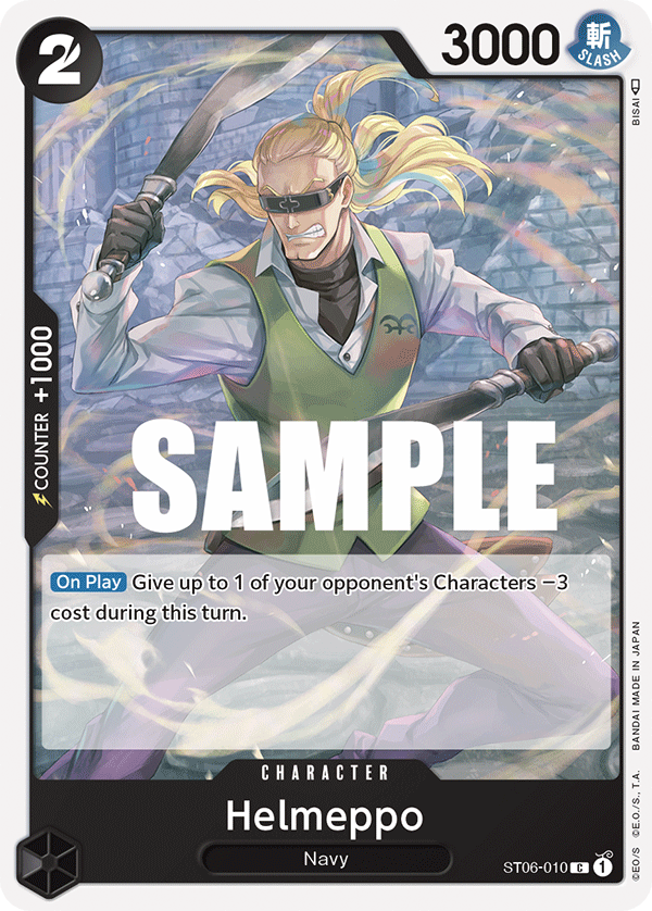Helmeppo ST06-010 One Piece Card Game