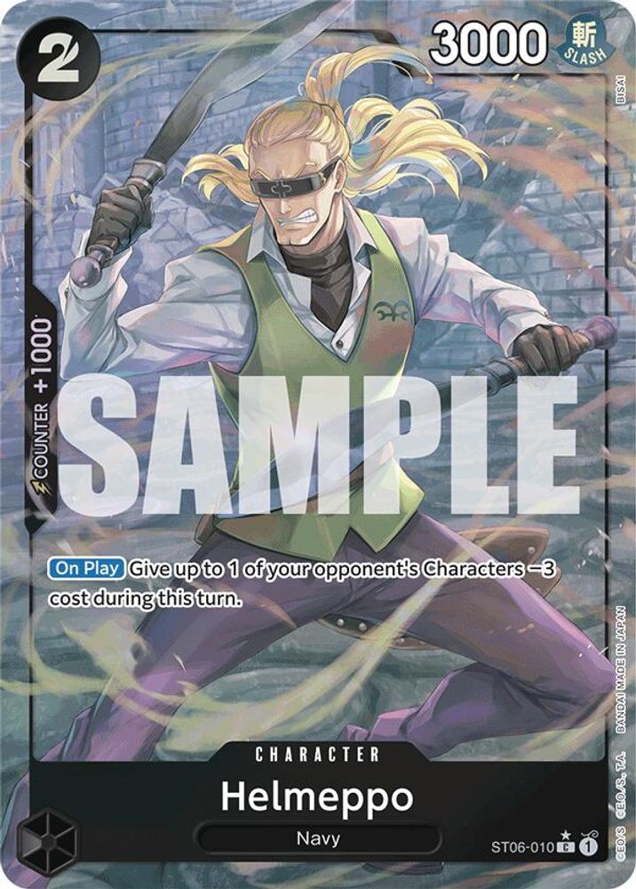 Helmeppo [Full Art PRB01] ST06-010 One Piece Card Game