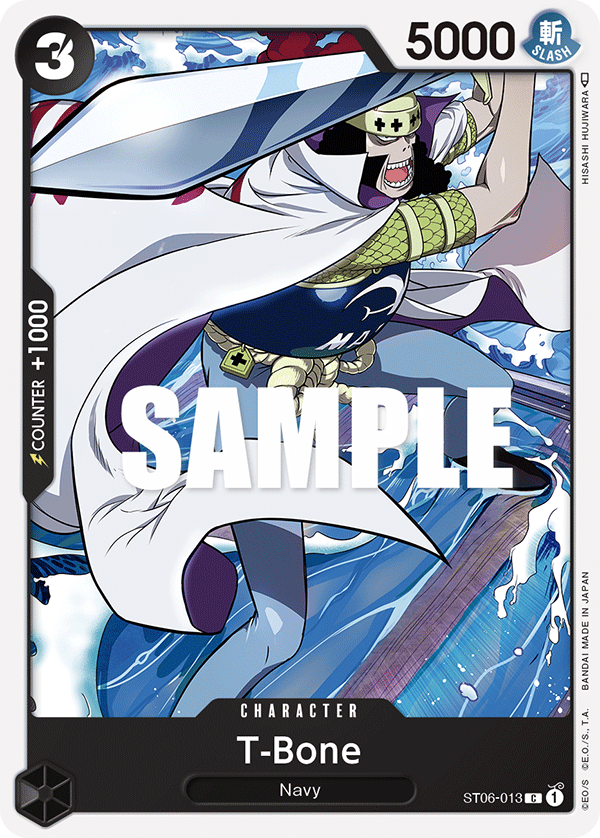 T-Bone ST06-013 One Piece Card Game