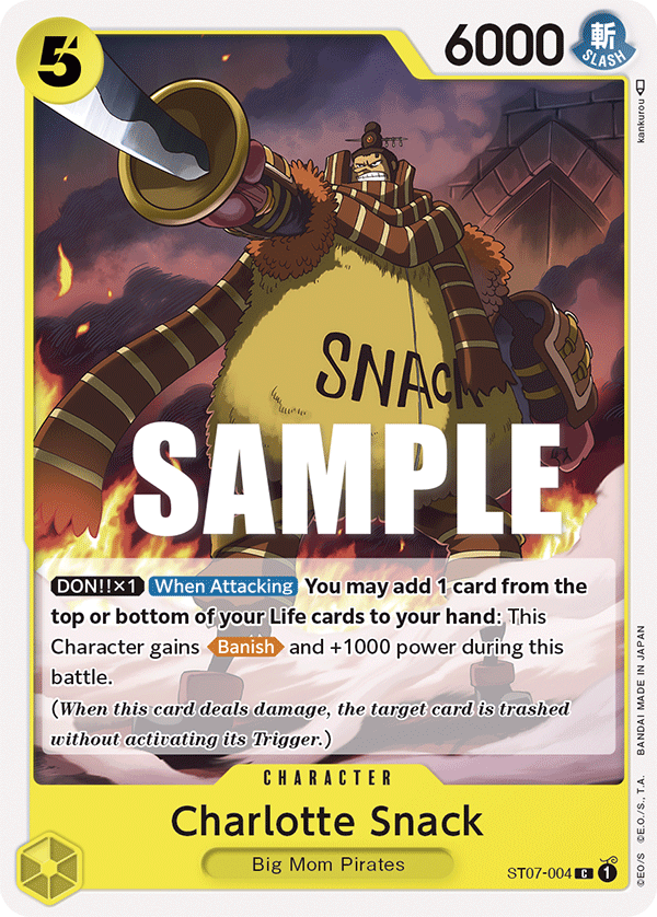 Charlotte Snack ST07-004 One Piece Card Game