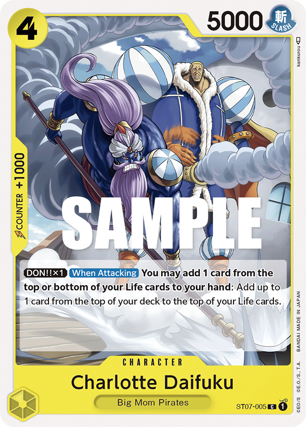 Charlotte Daifuku ST07-005 One Piece Card Game