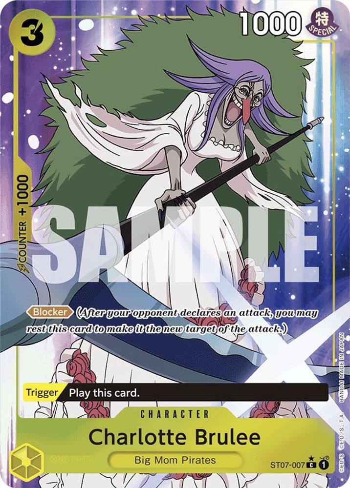 Charlotte Brulee [Full Art PRB01] ST07-007 One Piece Card Game