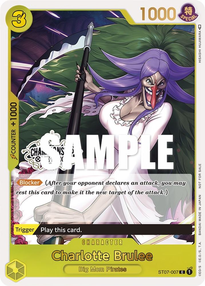 Charlotte Brulee [Store Championship] ST07-007 One Piece Card Game