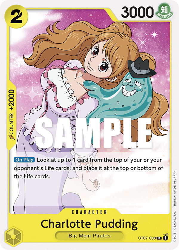 Charlotte Pudding ST07-008 One Piece Card Game